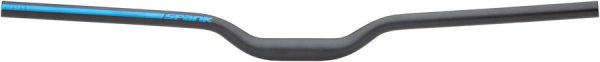 Spank Spoon 800 Handlebar - 31.8 x 800mm 40mm Rise Black Blue Hot on Sale - Image 2