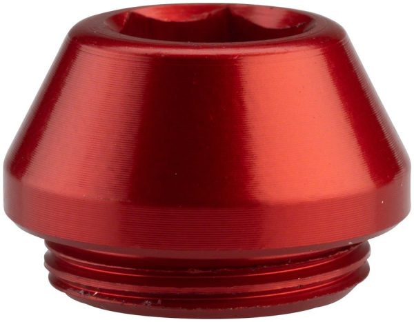 Wolf Tooth 12mm Rear Thru Axle Axle Cap - Red Online Hot Sale - Image 2