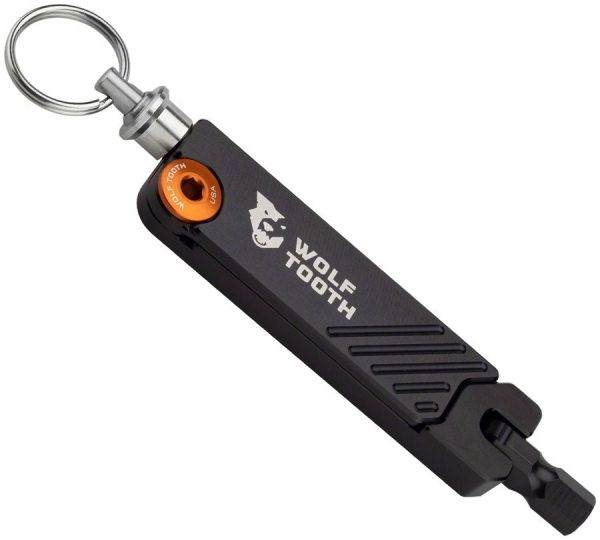 Wolf Tooth 6-Bit Hex Wrench Multi-Tool with Keyring - Green For Discount - Image 3