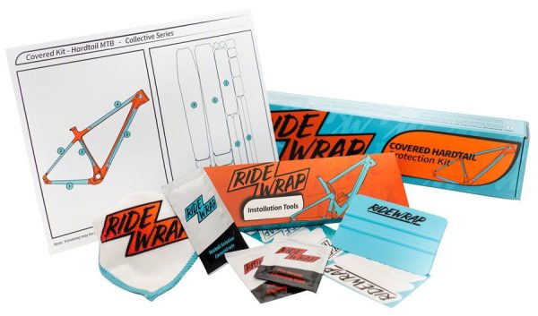 RideWrap Covered Hardtail MTB Frame Protection Kit - Gloss on Sale - Image 2